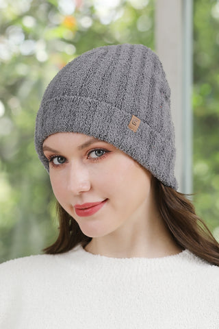 COMFYLUXE Warm Luxury Ribbed Beanie