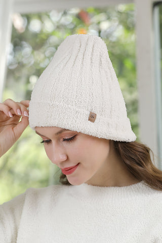 COMFYLUXE Refined Comfort Ribbed Beanie