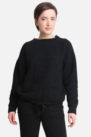 COMFYLUXE Chic Comfort Lounge Sweater W/ Drawstring