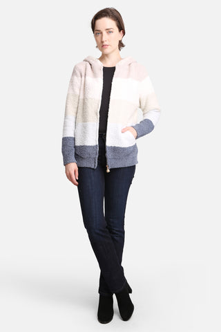 COMFYLUXE Premium Cozy Hooded Sweater W/ Pockets Zipper Closure