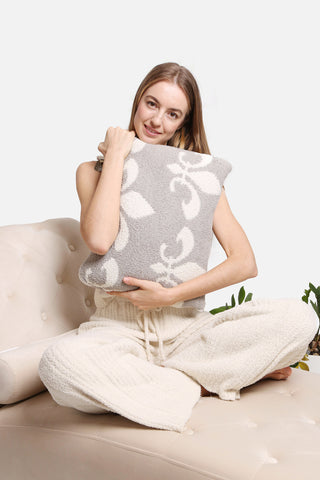 COMFYLUXE Refined Comfort 2 In 1 Throw Blanket Pillow