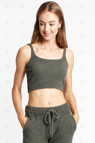 COMFYLUXE Chic Comfort Crop Tank Top