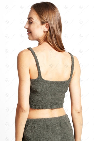 COMFYLUXE Elevated Comfort Crop Tank Top