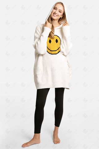 COMFYLUXE Refined Comfort Hooded Wearable Blanket W/ Front Pocket