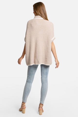 COMFYLUXE Warm Luxury 3/4 Sleeve Jacket W/ Pockets Zipper Closure