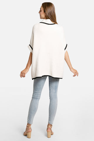 COMFYLUXE Relaxing Luxe 3/4 Sleeve Jacket W/ Pockets Zipper Closure