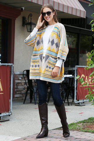 COMFYLUXE Cozy Elegance Cardigan W/ Pockets