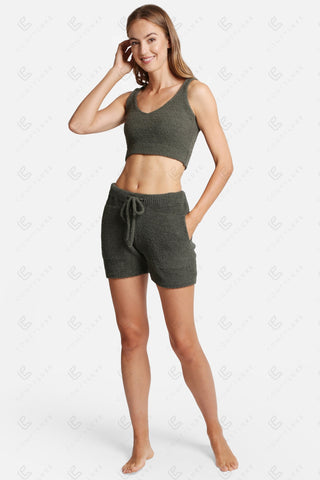 COMFYLUXE Soft Luxury Shorts W/ Pockets Drawstring