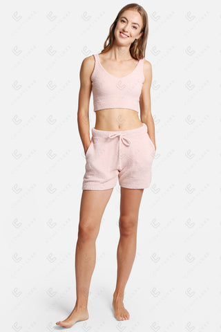 COMFYLUXE Soft Luxury Shorts W/ Pockets Drawstring