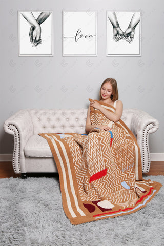 COMFYLUXE Chic Comfort Throw Blanket