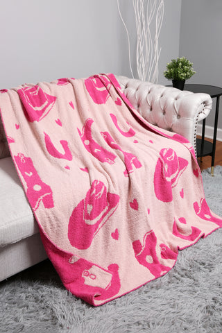 COMFYLUXE Cozy Elegance Throw Blanket