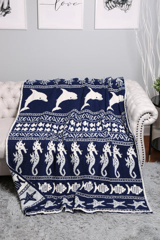 COMFYLUXE Cozy Elegance Throw Blanket