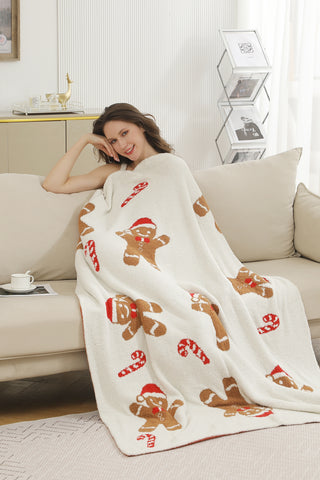 COMFYLUXE Chic Comfort Throw Blanket