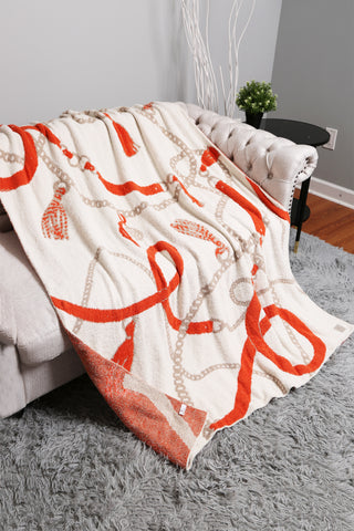 COMFYLUXE Cozy Elegance Throw Blanket