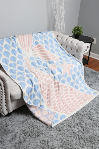 COMFYLUXE Chic Comfort Throw Blanket