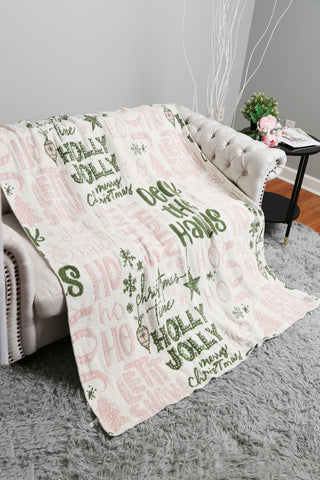 X-mas Pattern Luxury Soft Throw Blanket
