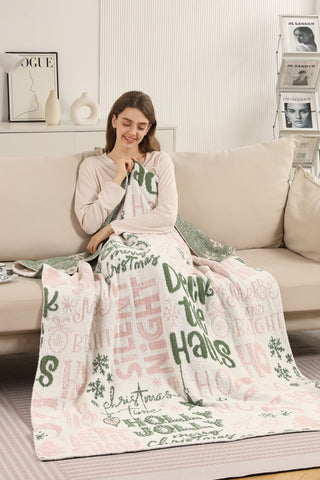 X-mas Pattern Luxury Soft Throw Blanket
