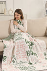 Christmas Themed Pattern Luxury Soft Throw Blanket
