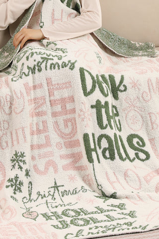 X-mas Pattern Luxury Soft Throw Blanket