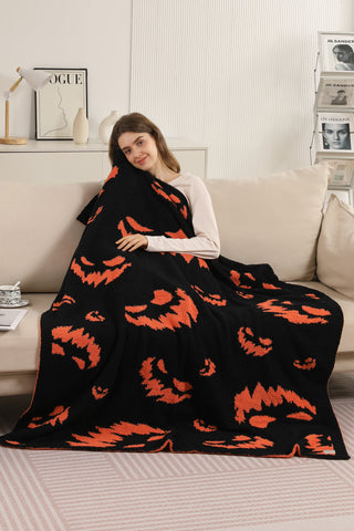Halloween Pattern Luxury Soft Throw Blanket