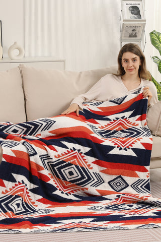 Tribal Pattern Luxury Soft Throw Blanket
