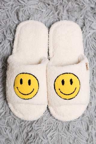 COMFYLUXE Relaxing Luxe Open-Toe Slippers