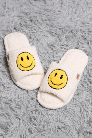 COMFYLUXE Relaxing Luxe Open-Toe Slippers