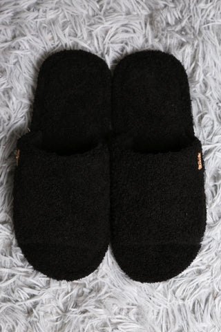 COMFYLUXE Relaxing Luxe Open-Toe Slippers