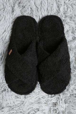 COMFYLUXE Elevated Comfort Criss-Cross Slippers