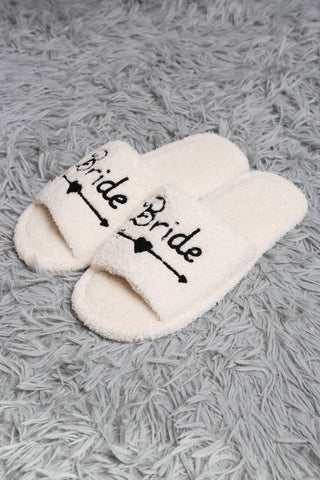 COMFYLUXE Cozy Elegance Open-Toe Slippers