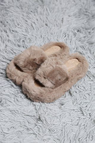 COMFYLUXE Elevated Comfort Open-Toe Slippers