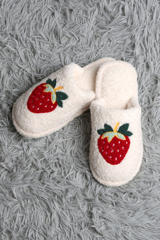 Butterfly Embroidered Luxury Soft Slippers