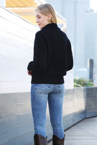 COMFYLUXE Elevated Comfort Collared Sweater