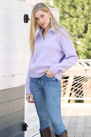 COMFYLUXE Premium Cozy Collared Sweater