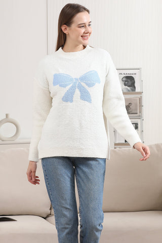 COMFYLUXE Premium Cozy Crew Neck Sweater