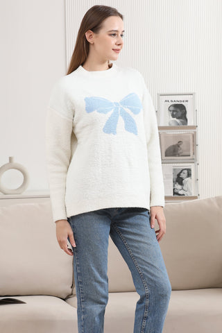 COMFYLUXE Elevated Comfort Crew Neck Sweater