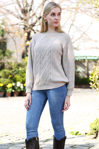 COMFYLUXE Warm Luxury Ribbed Sweater
