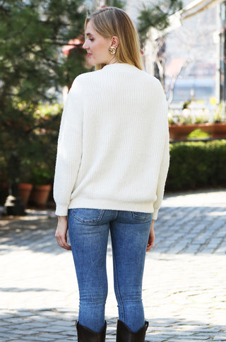 COMFYLUXE Warm Luxury Ribbed Sweater