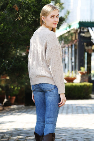 COMFYLUXE Chic Comfort Ribbed Sweater