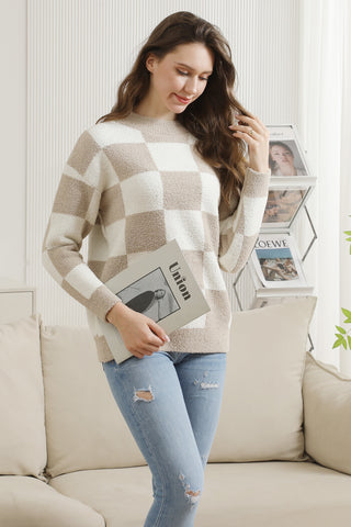 COMFYLUXE Soft Luxury Crew Neck Sweater