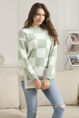 COMFYLUXE Plush Luxury Crew Neck Sweater
