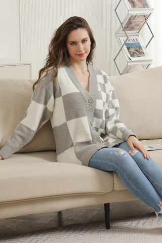 COMFYLUXE Premium Cozy Cardigan W/ Button Closure