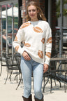 Sports Pattern Luxury Soft Sweater