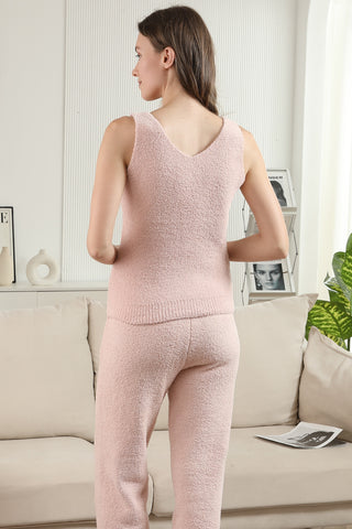 Solid Color Luxury Soft V-Neck Tank Top