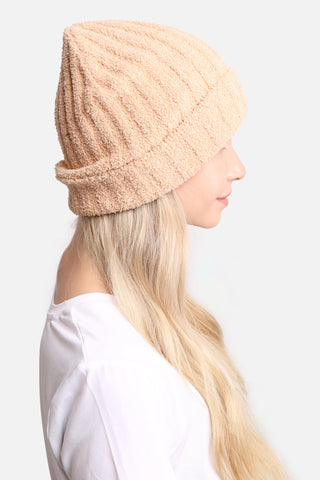 COMFYLUXE Warm Luxury Ribbed Beanie