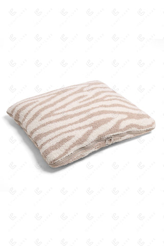COMFYLUXE Soft Luxury 2 In 1 Throw Blanket Pillow