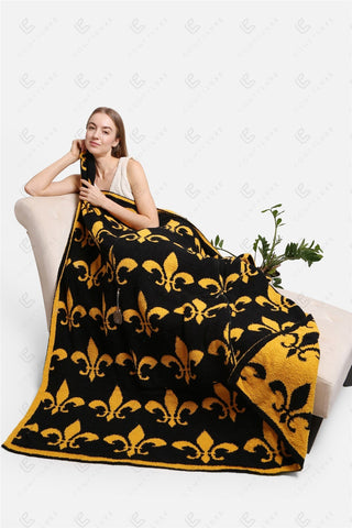 COMFYLUXE Soft Luxury 2 In 1 Throw Blanket Pillow