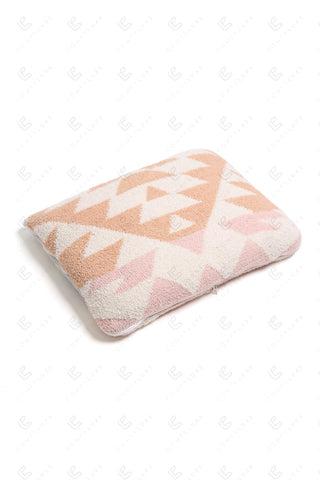COMFYLUXE Plush Luxury 2 In 1 Throw Blanket Pillow