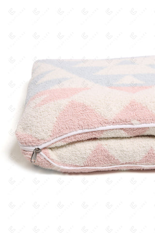 COMFYLUXE Refined Comfort 2 In 1 Throw Blanket Pillow