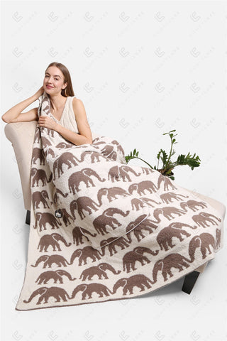 COMFYLUXE Elevated Comfort 2 In 1 Throw Blanket Pillow